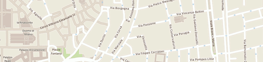 Mappa della impresa alfa service srl a MILANO