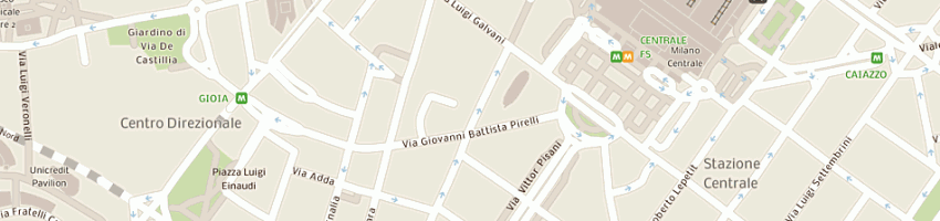 Mappa della impresa insediamenti avanzati nel territorio iat spa a MILANO