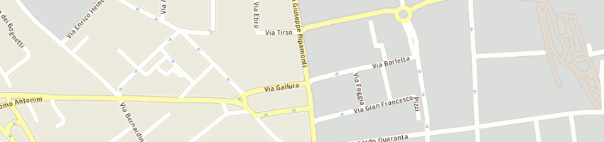 Mappa della impresa hotel liguria di pagni marco a MILANO