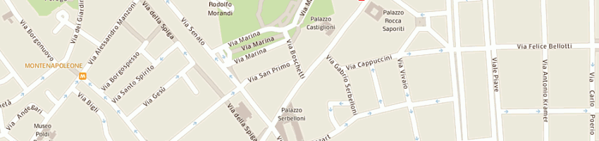 Mappa della impresa la citta' dei motori srl a MILANO