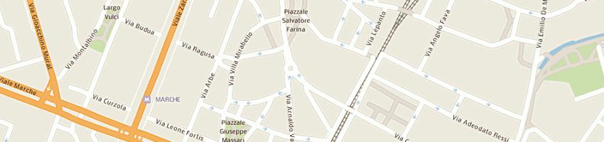 Mappa della impresa arche' associazione a MILANO