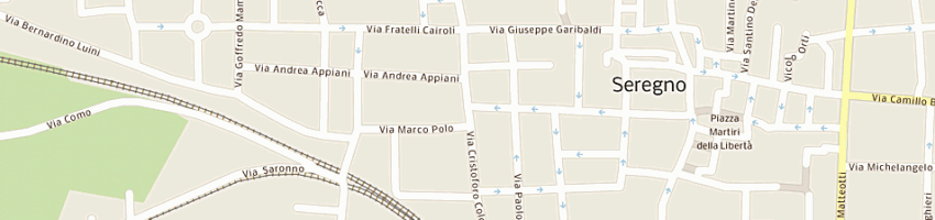 Mappa della impresa airone srl a SEREGNO