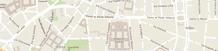 Mappa della impresa borella avv simone a MILANO