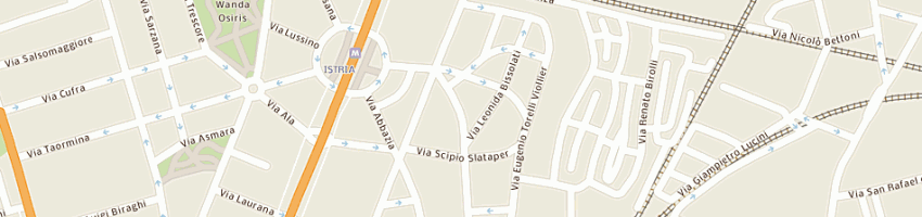 Mappa della impresa vacchiano laura a MILANO
