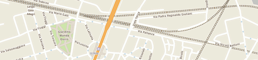 Mappa della impresa scuole pubbliche scuole materne a MILANO