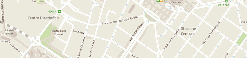 Mappa della impresa roda srl a MILANO