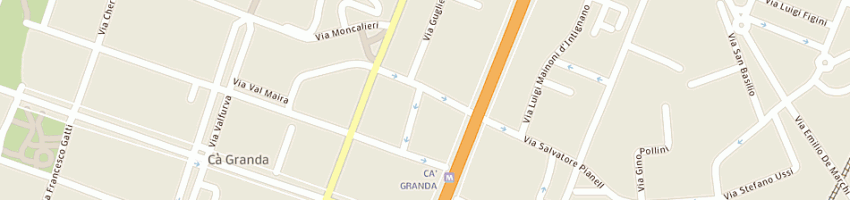 Mappa della impresa besana (srl) a MILANO