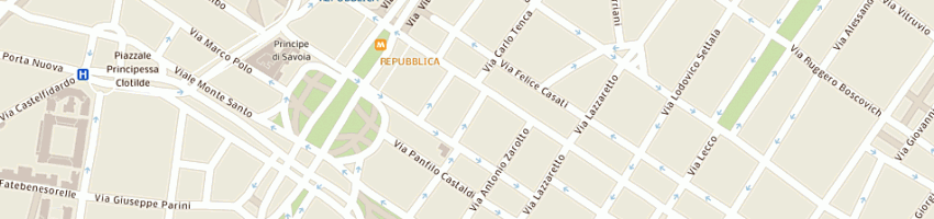 Mappa della impresa cammino srl a MILANO
