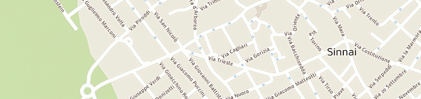 Mappa della impresa zoppi antonello a CAGLIARI