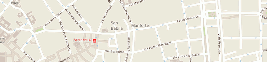 Mappa della impresa fidimo spa soc fiduciaria a MILANO