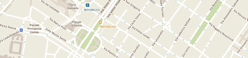 Mappa della impresa praim technologies srl a MILANO