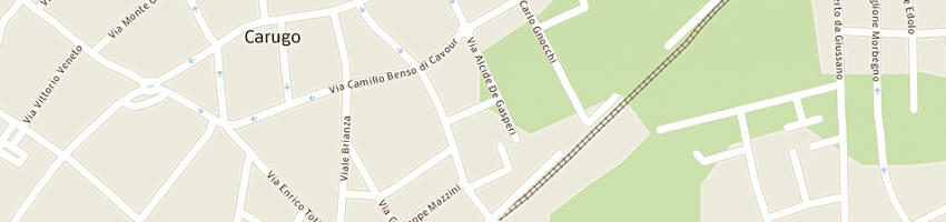 Mappa della impresa fratelli cappellini snc a CARUGO