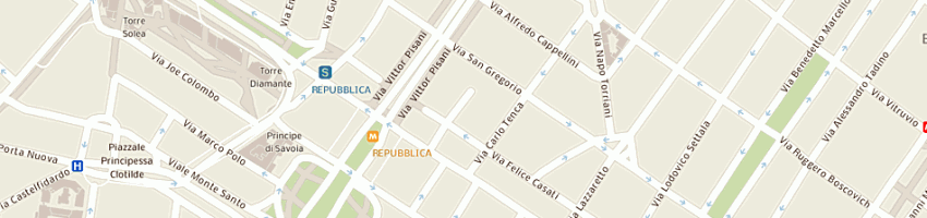 Mappa della impresa elegant lady di manesta maria luisa a MILANO