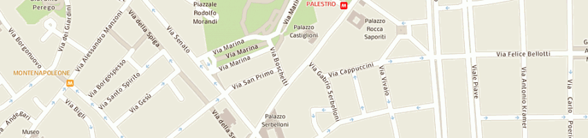 Mappa della impresa balzarini gian paolo a MILANO