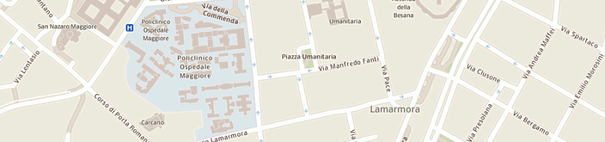 Mappa della impresa cherala di lunardon stefania a MILANO