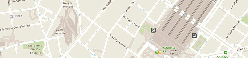 Mappa della impresa de georgio insurance broker - srl a MILANO