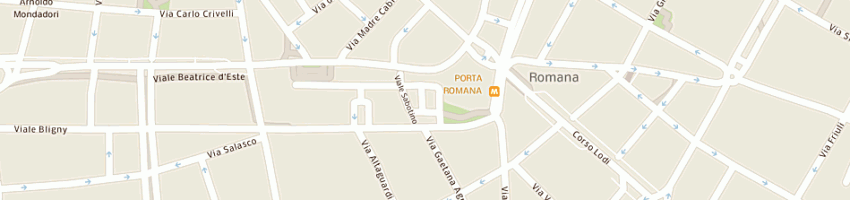 Mappa della impresa promos consulting srl a MILANO