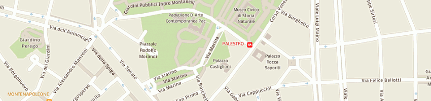 Mappa della impresa promoter unione a MILANO