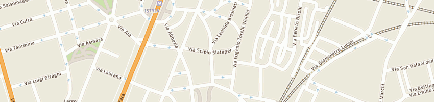 Mappa della impresa castelli di sergio sacchi a MILANO