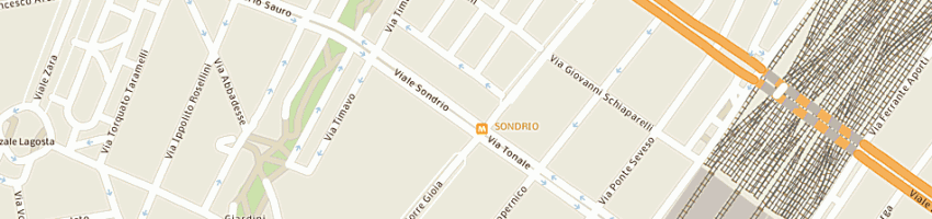 Mappa della impresa emmecidata srl a MILANO