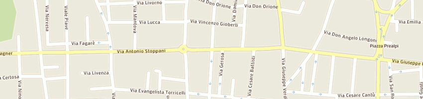Mappa della impresa tc avvolgibili di tognacca claudio a SEREGNO