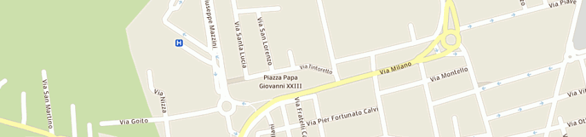 Mappa della impresa pici metalli srl a DESIO