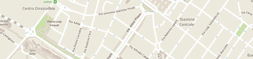Mappa della impresa gismondi e associati a MILANO