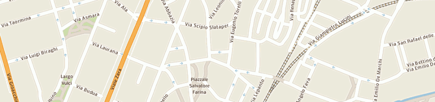 Mappa della impresa montavoci srl a MILANO