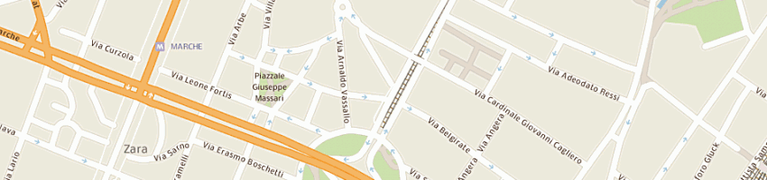 Mappa della impresa edil monza snc di pugliese geom luigino e c a MILANO