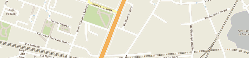 Mappa della impresa crpprogetti scrl a MILANO