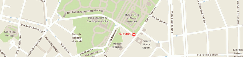 Mappa della impresa art associazione ricerca trapianti a MILANO