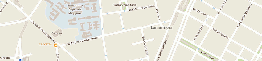 Mappa della impresa europa 2000 sas di ing giancarlo bianchi a MILANO