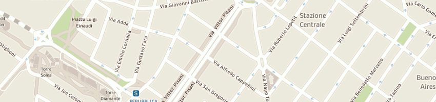 Mappa della impresa dott formenti spa a MILANO