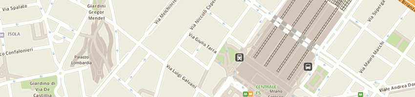 Mappa della impresa fucci massimo a MILANO