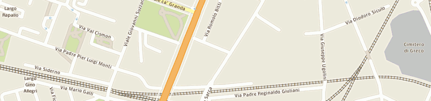 Mappa della impresa alleanza assicurazioni (spa) a MILANO
