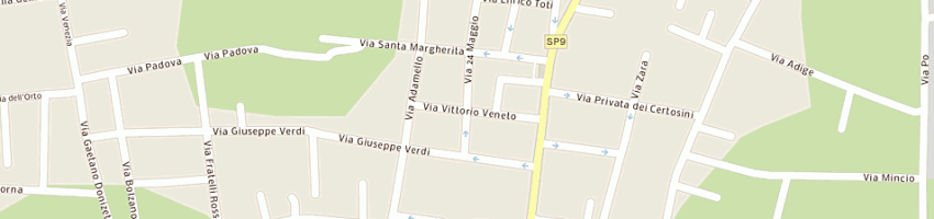 Mappa della impresa brenna laura a GIUSSANO