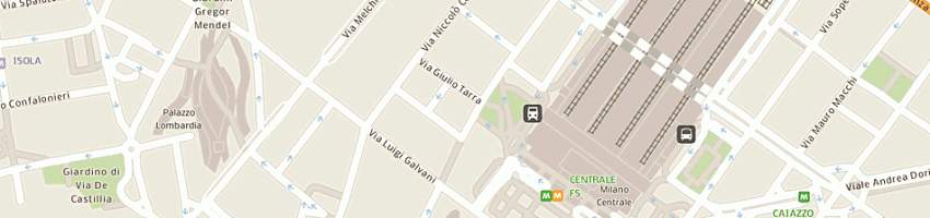 Mappa della impresa interscambi srl a MILANO