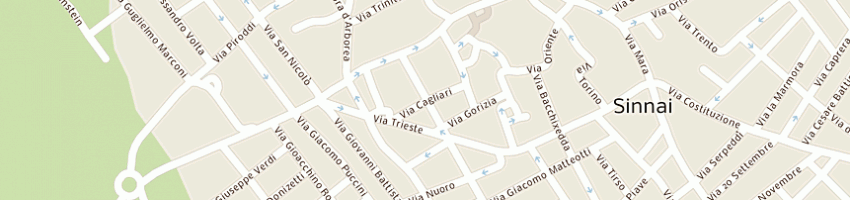 Mappa della impresa poste italiane spa a SINNAI