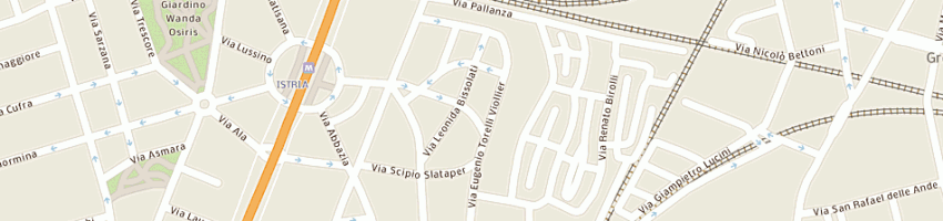 Mappa della impresa two wheels trading srl a MILANO