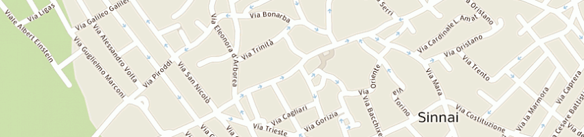 Mappa della impresa rais ida a SINNAI