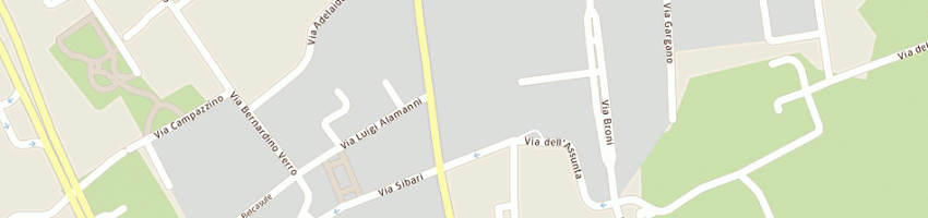 Mappa della impresa esselunga spa a MILANO
