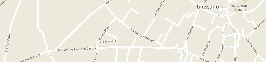Mappa della impresa dfm termoidraulica di mirenda diego a GIUSSANO