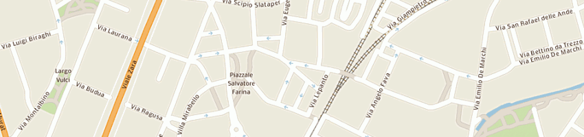 Mappa della impresa impresa vazzana di vazzana francesco e leonardo a MILANO