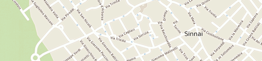 Mappa della impresa lega luciano lama a SINNAI