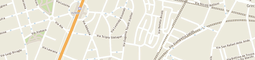 Mappa della impresa autoprint (srl) a MILANO