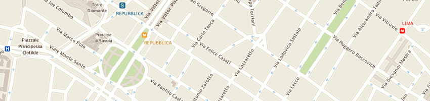 Mappa della impresa afidamp servizi srl a MILANO