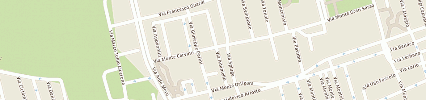 Mappa della impresa alimentari gran sasso di ruggieri pietro e c snc a CINISELLO BALSAMO