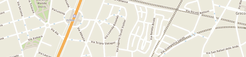 Mappa della impresa idea srl produzioni musicali a MILANO