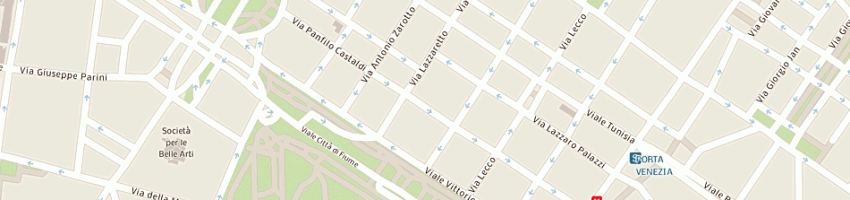 Mappa della impresa media import srl a MILANO