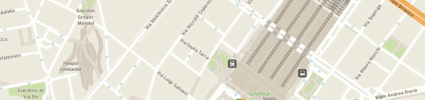 Mappa della impresa miazzo liliana a MILANO